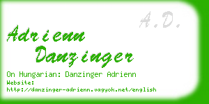 adrienn danzinger business card